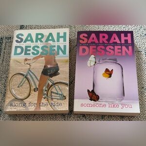 2 Sarah Dessen Softcover Books YA Young Adult Teen Fiction